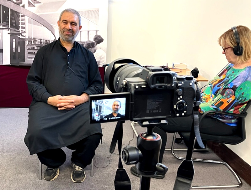 Swiss Cottage Library Oral History interview