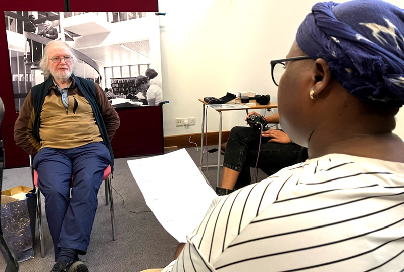 Swiss Cottage Library Oral History interview