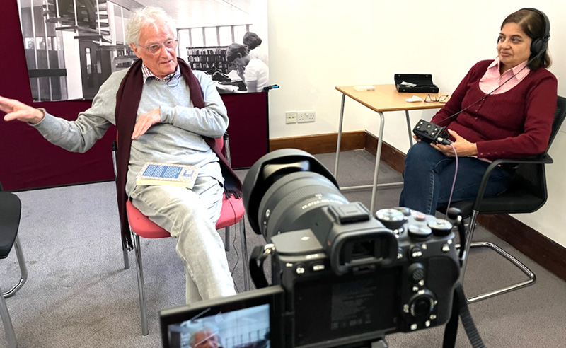 Swiss Cottage Library Oral History interview