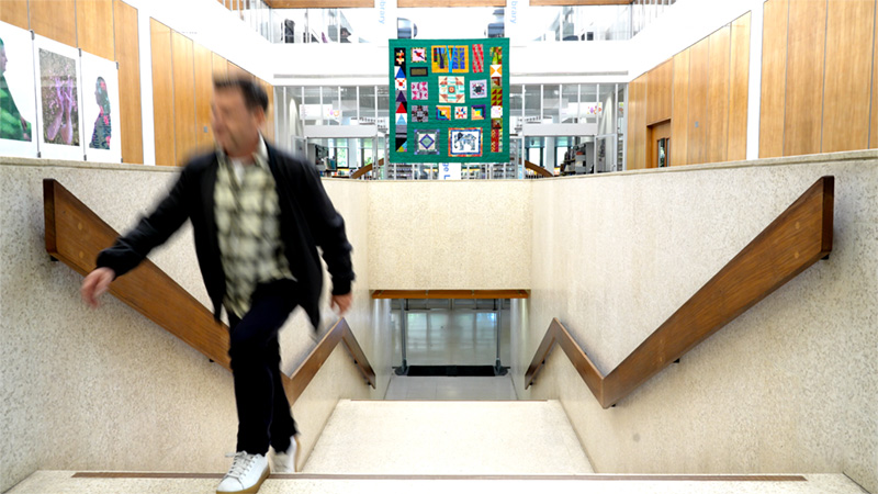 Swiss Cottage Library Staircase